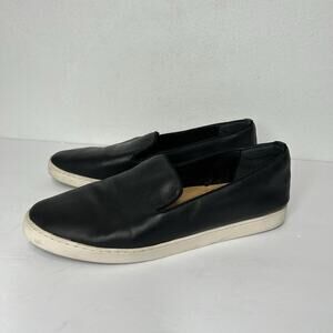 Birdies The Swift Leather Sneakers Loafers Shoes Slip On Black Women 11 Classic